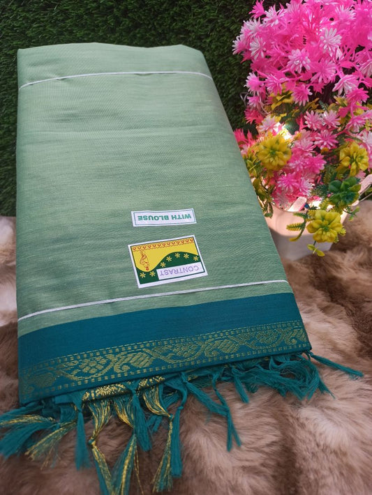 Pure Cotton Silk Saree