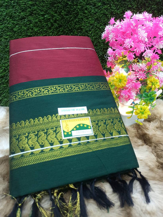 Pure Cotton Silk Saree