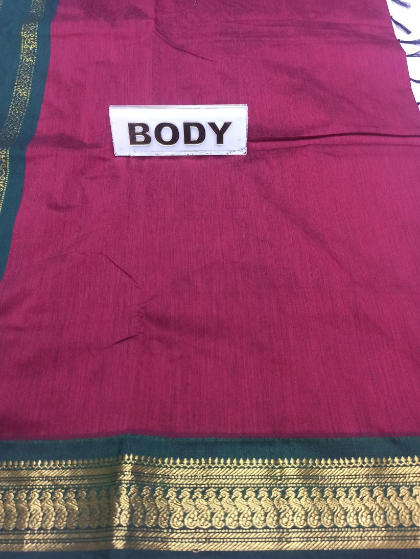 Pure Cotton Silk Saree