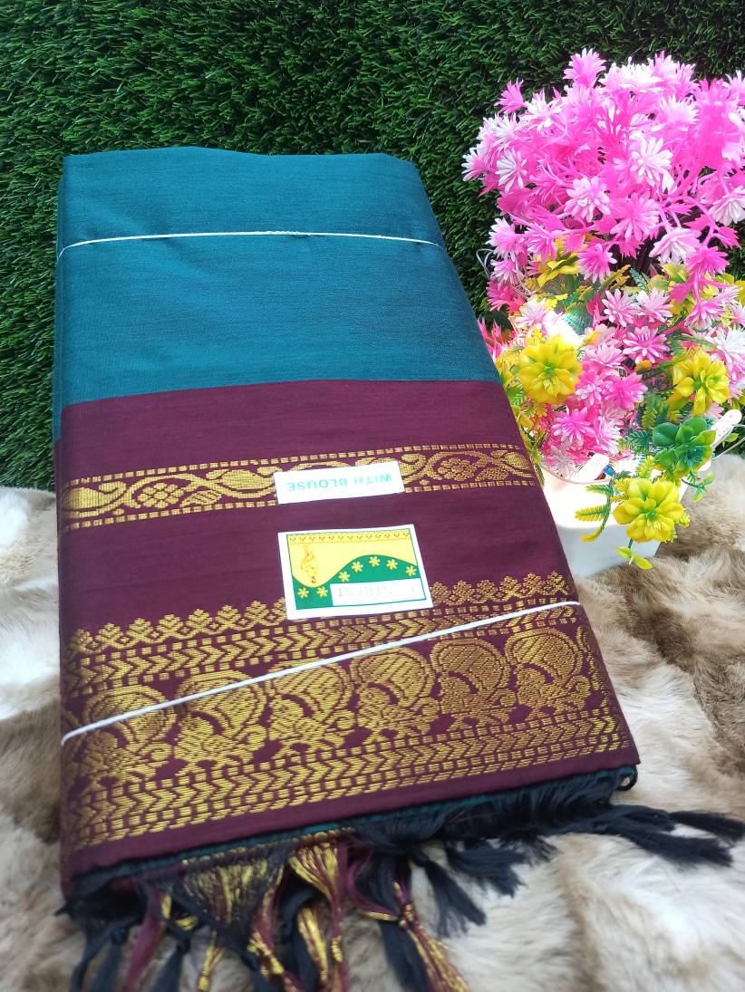 Pure Cotton Silk Saree