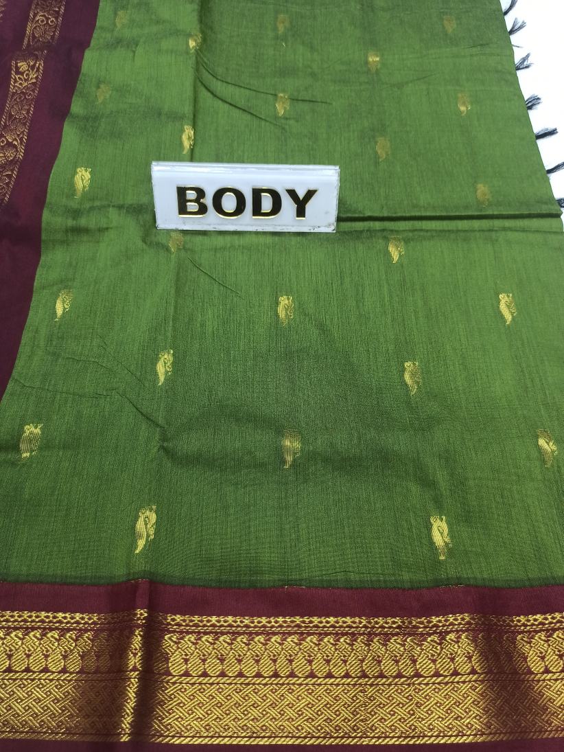 Pure Cotton Silk Saree