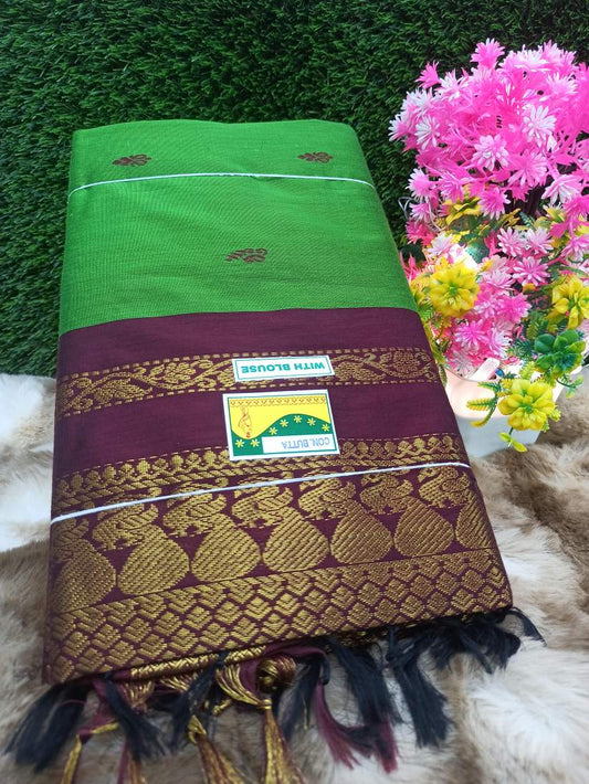 Pure Cotton Silk Saree