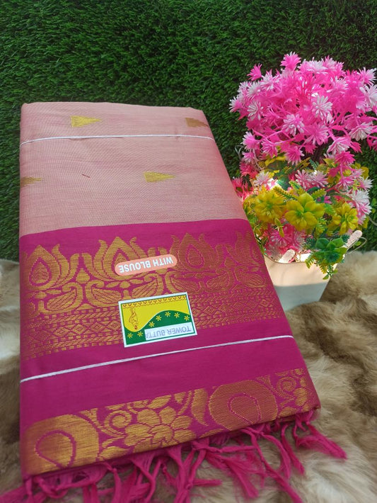 Pure Cotton Silk Saree