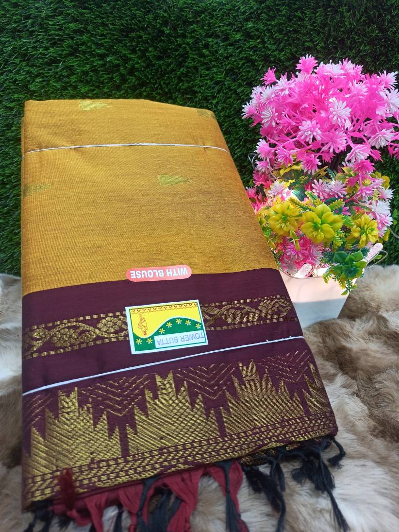 Pure Cotton Silk Saree