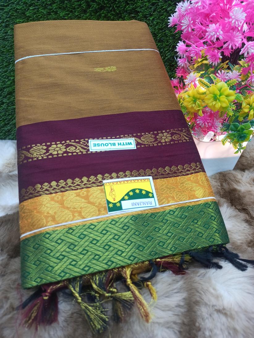 Pure Cotton Silk Saree