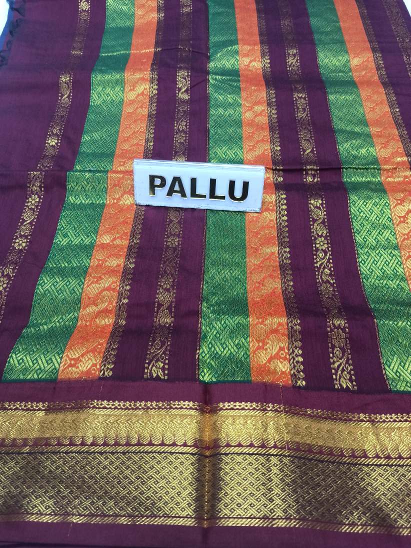 Pure Cotton Silk Saree