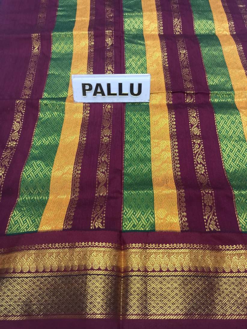 Pure Cotton Silk Saree