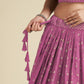 New Semi Stitiched Georgette Lehenga Choli