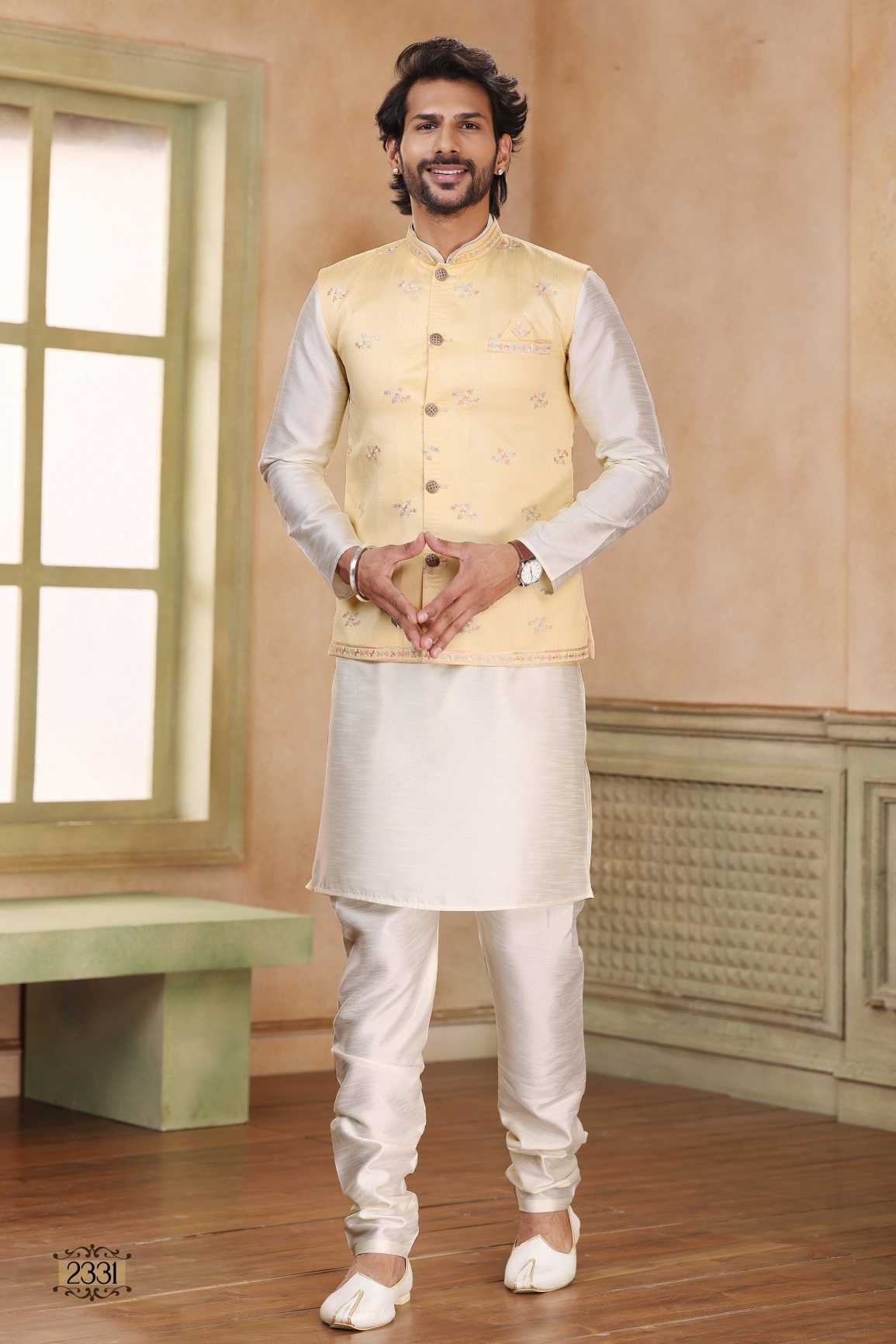 Kurta Pajama with Nehru Jacket