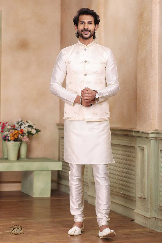 Kurta Pajama with Nehru Jacket