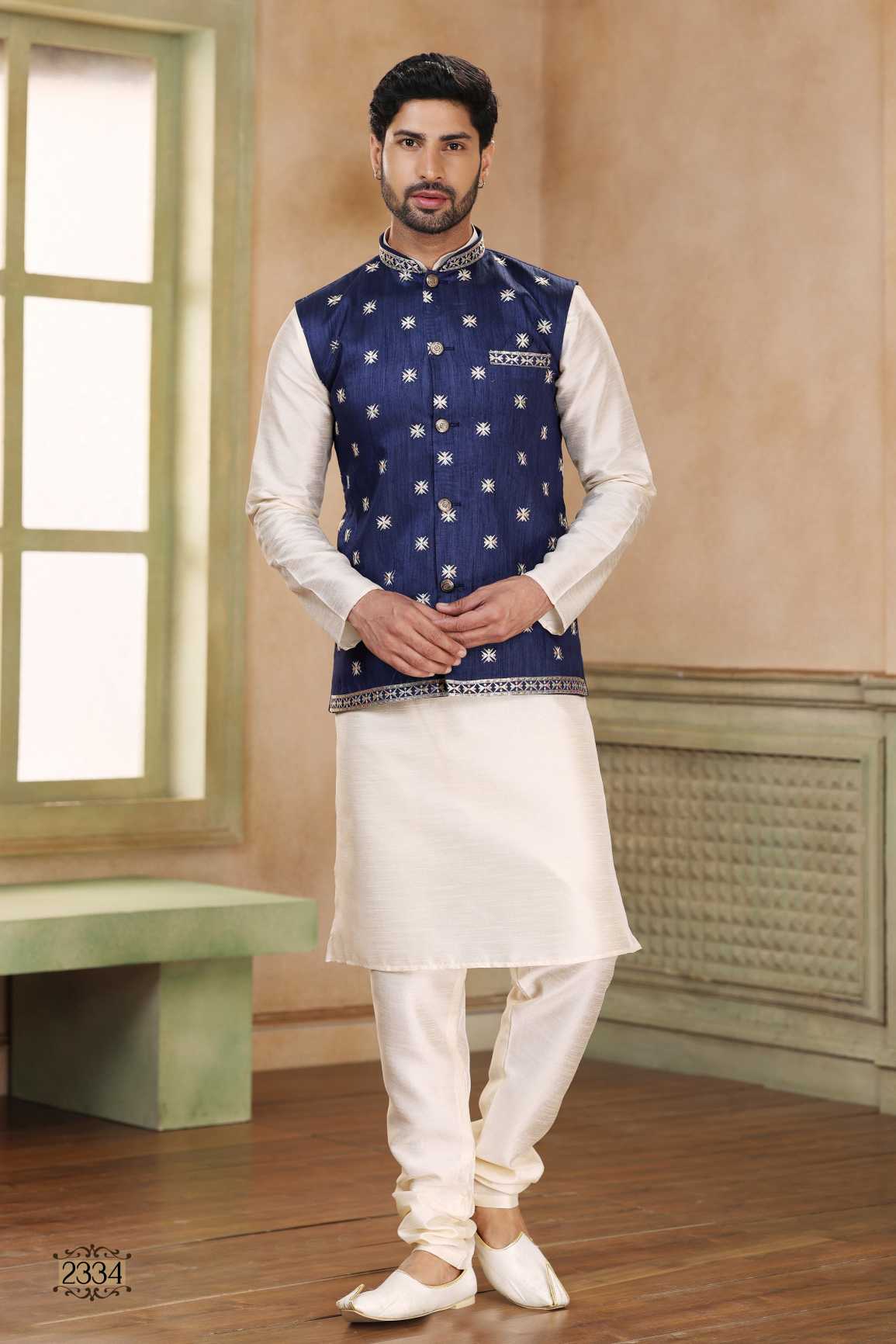 Kurta Pajama with Nehru Jacket