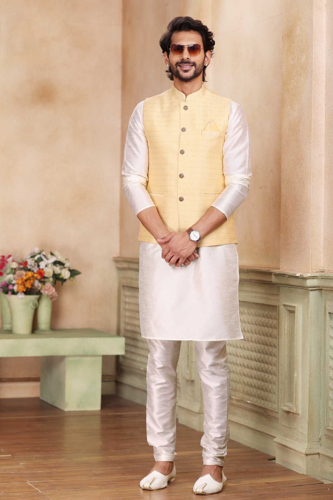 Kurta Pajama with Nehru Jacket