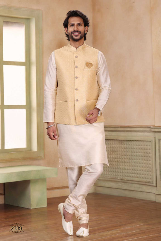 Kurta Pajama with Nehru Jacket