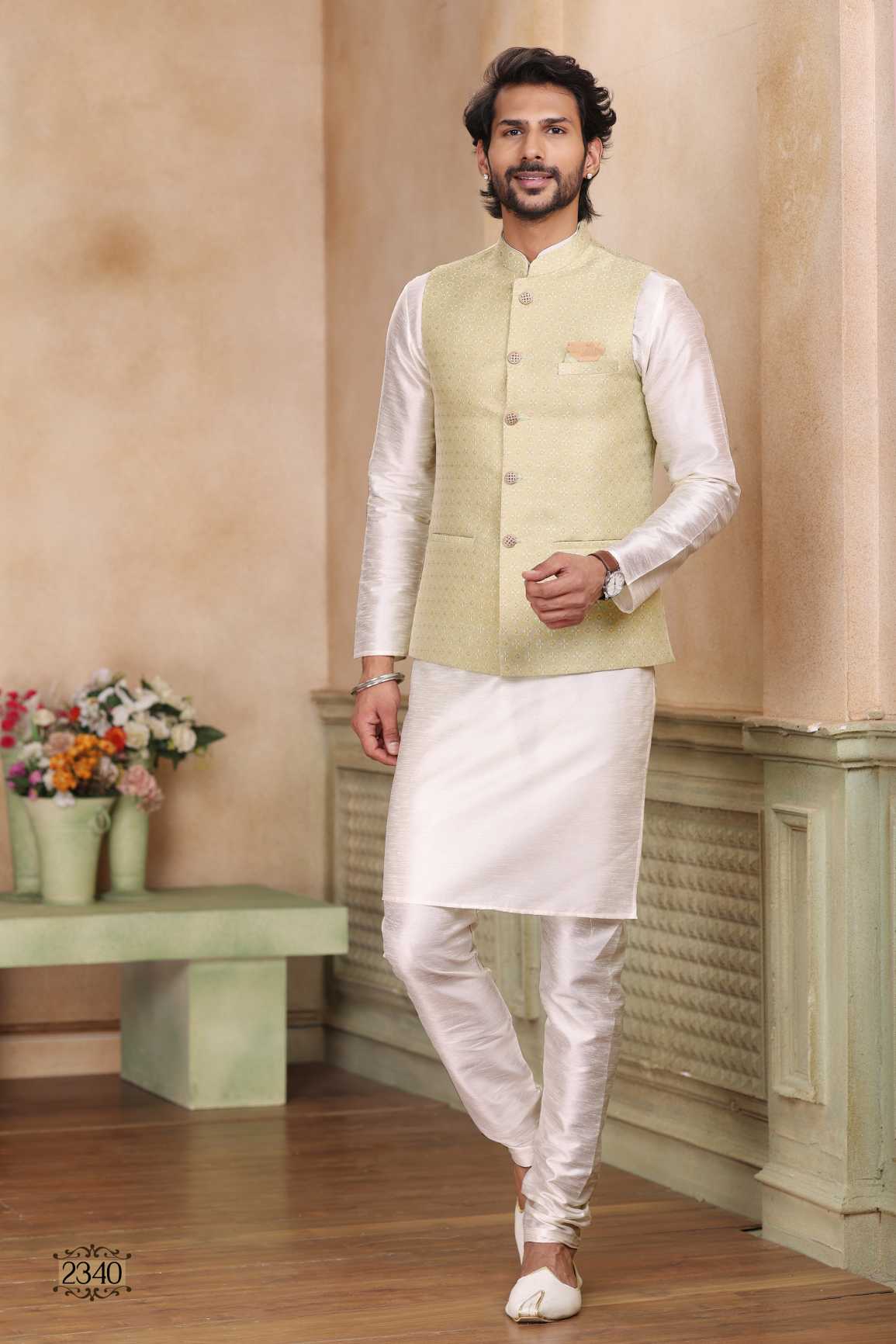 Kurta Pajama with Nehru Jacket