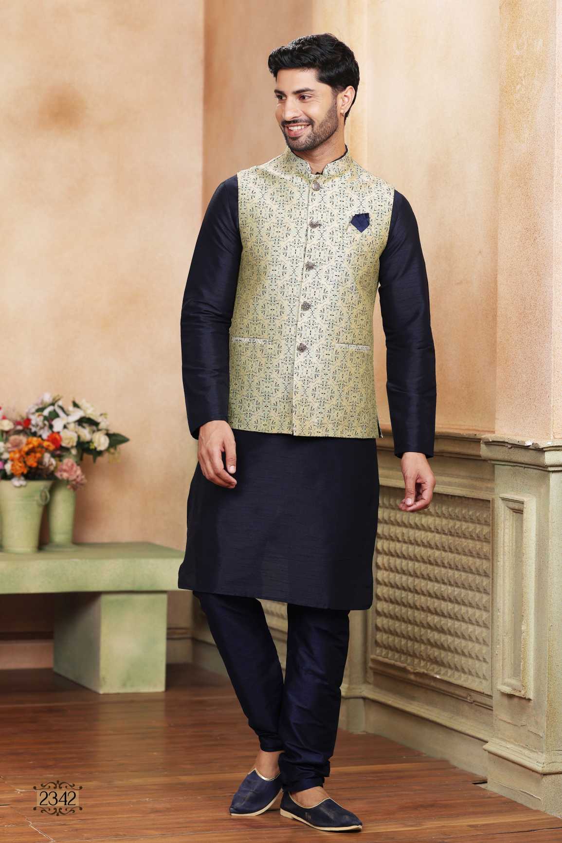 Kurta Pajama with Nehru Jacket