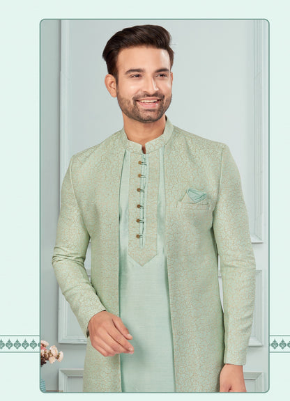 Kurta Pyjama With Jacket