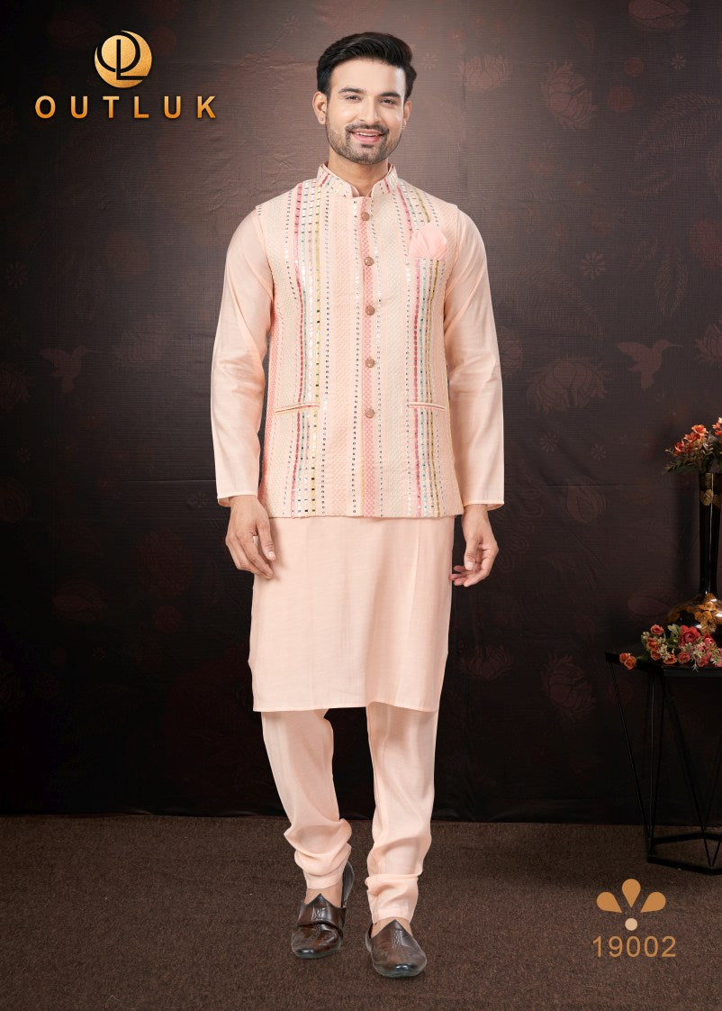 Pure Silk Kurta Pyjama