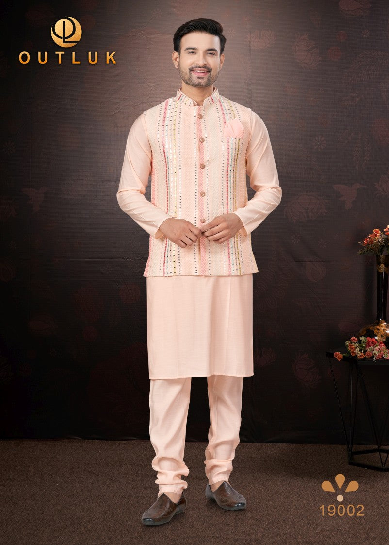 Pure Silk Kurta Pyjama