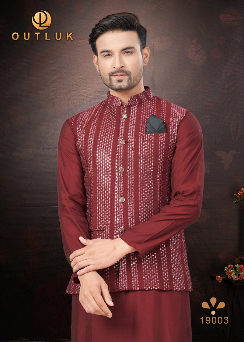 Pure Silk Kurta Pyjama