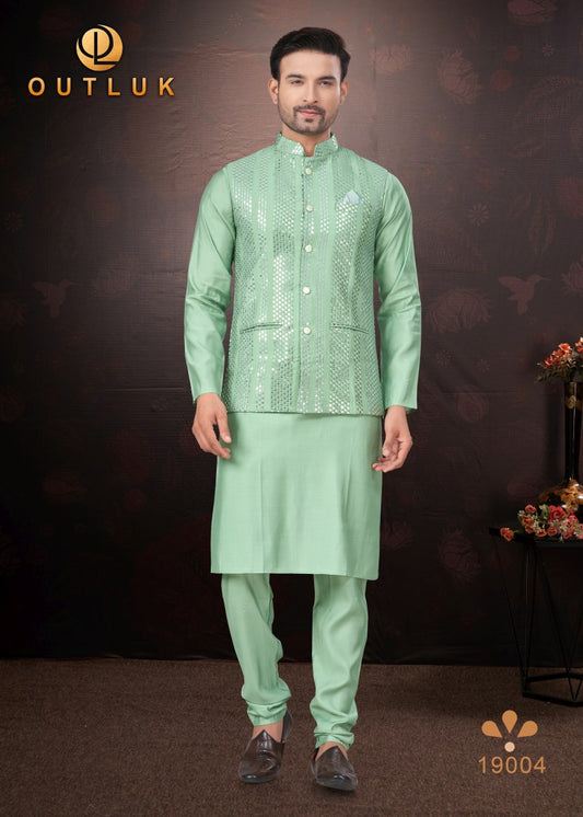 Pure Silk Kurta Pyjama