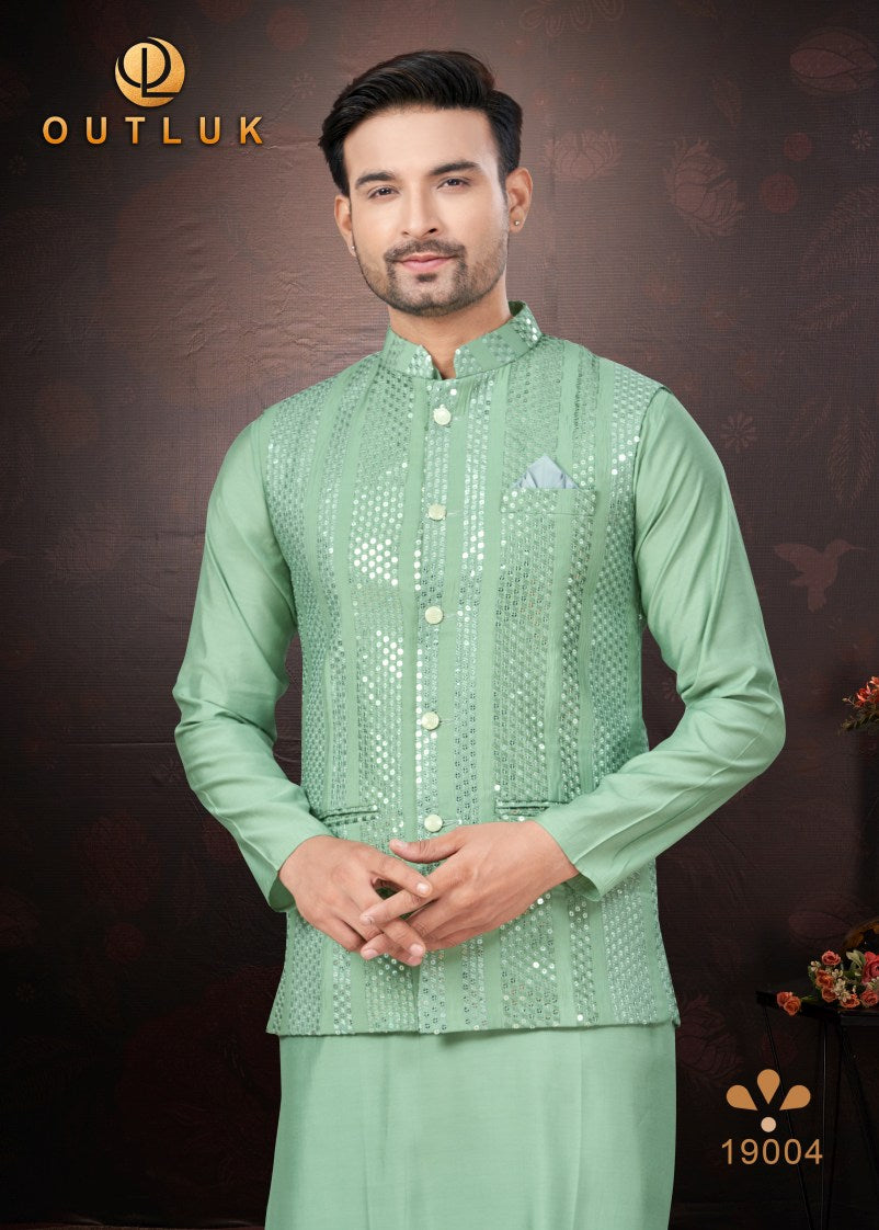 Pure Silk Kurta Pyjama