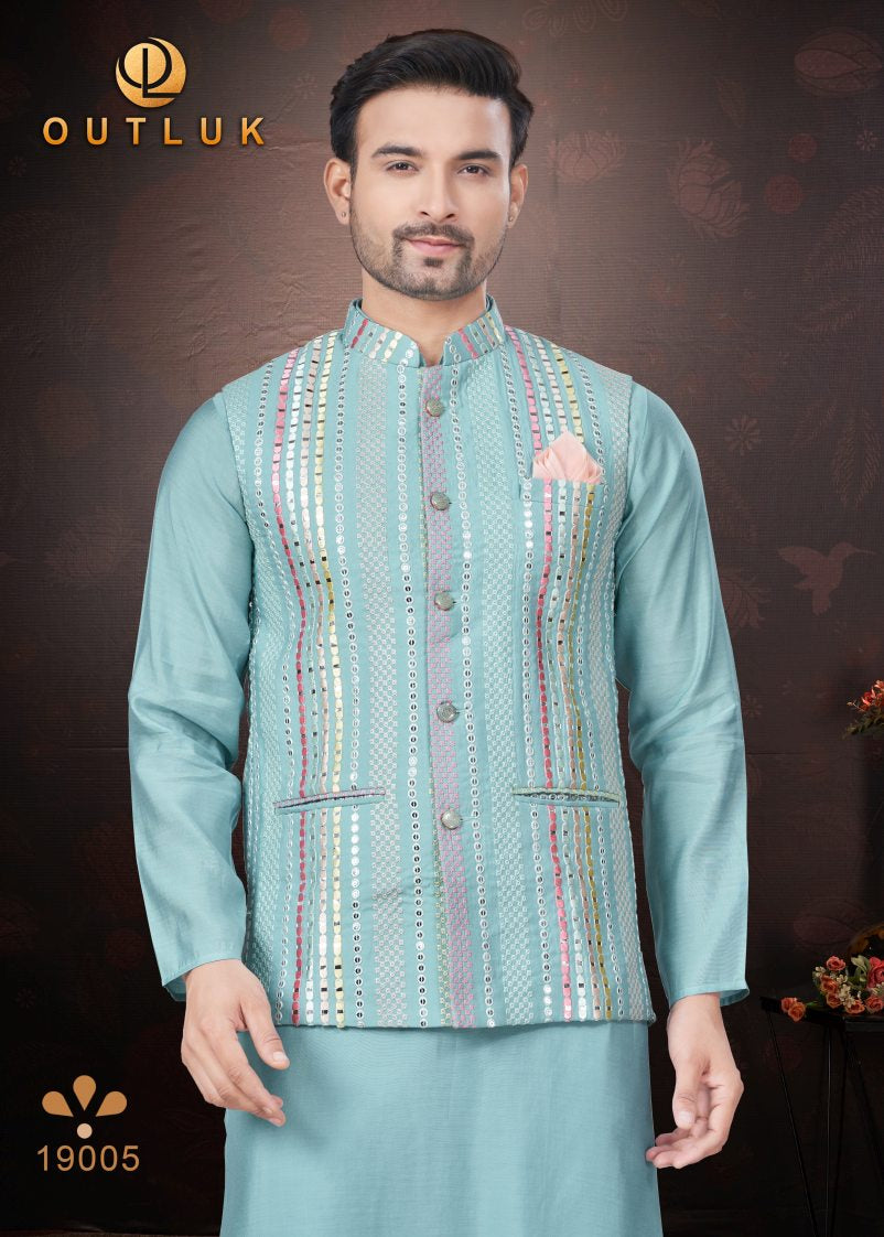 Pure Silk Kurta Pyjama