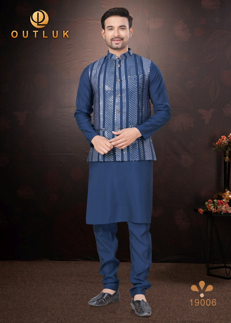 Pure Silk Kurta Pyjama