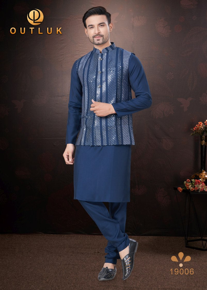 Pure Silk Kurta Pyjama