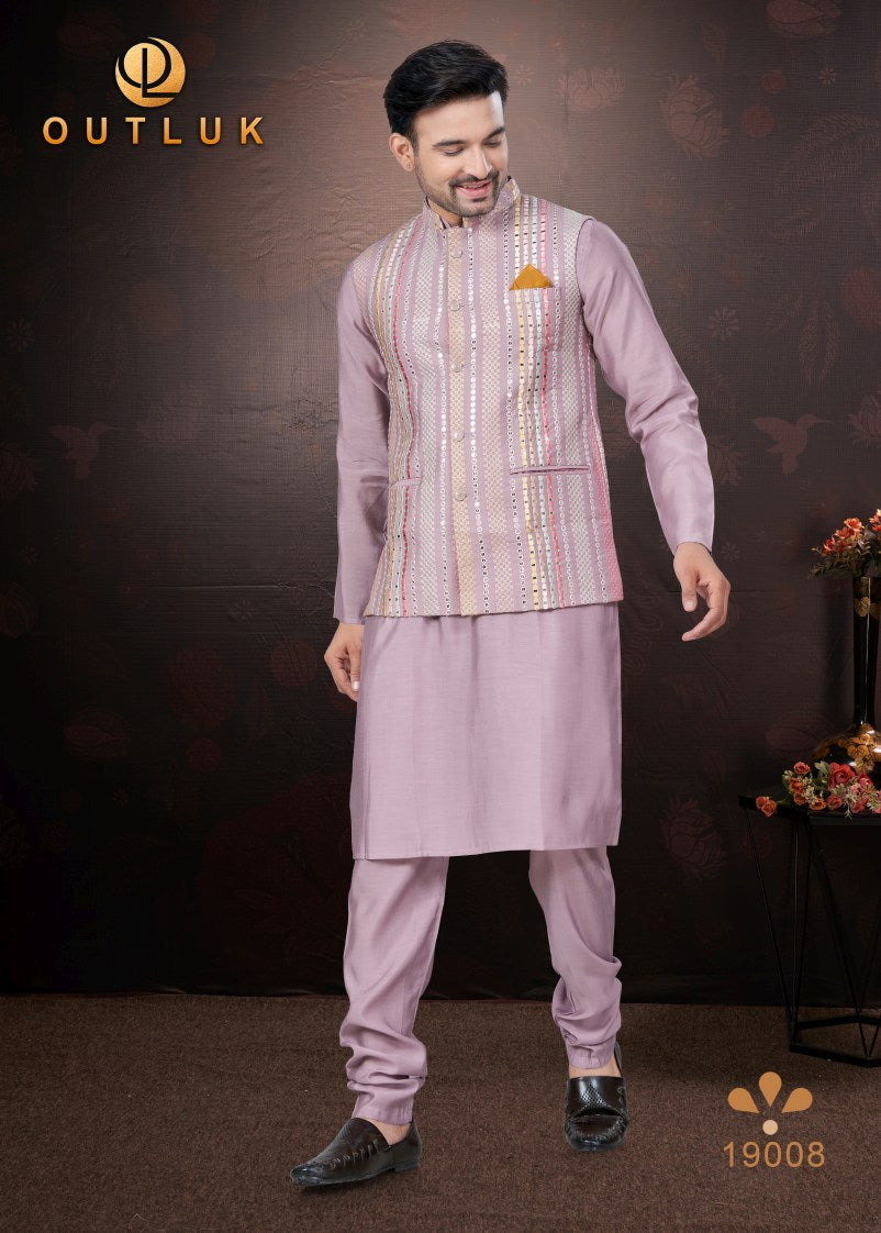 Pure Silk Kurta Pyjama