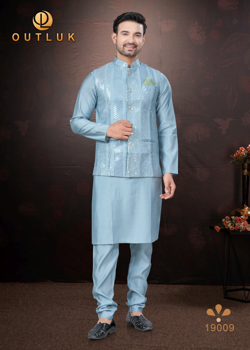 Pure Silk Kurta Pyjama