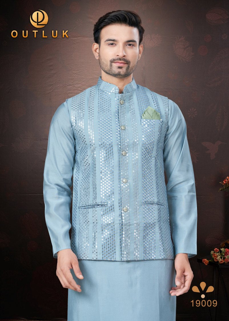 Pure Silk Kurta Pyjama