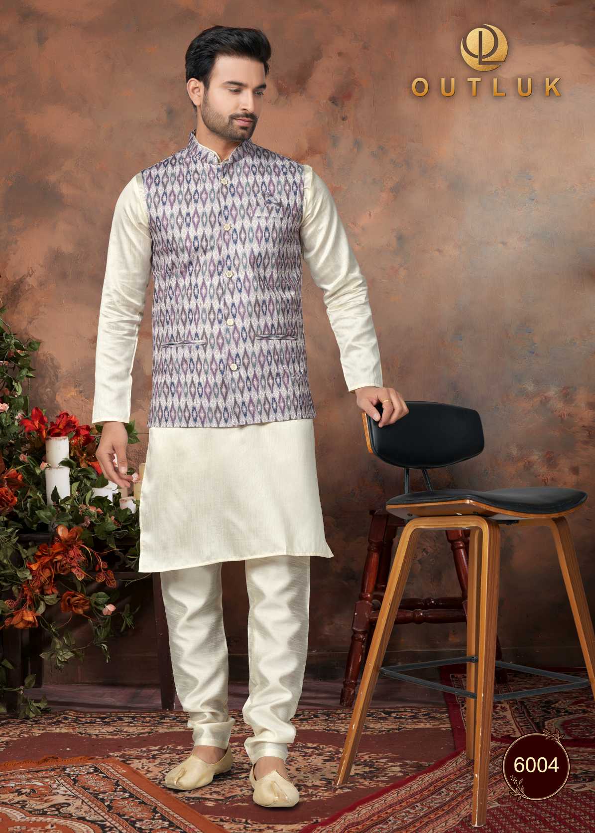 Kurta Payjama With Modi Jacket