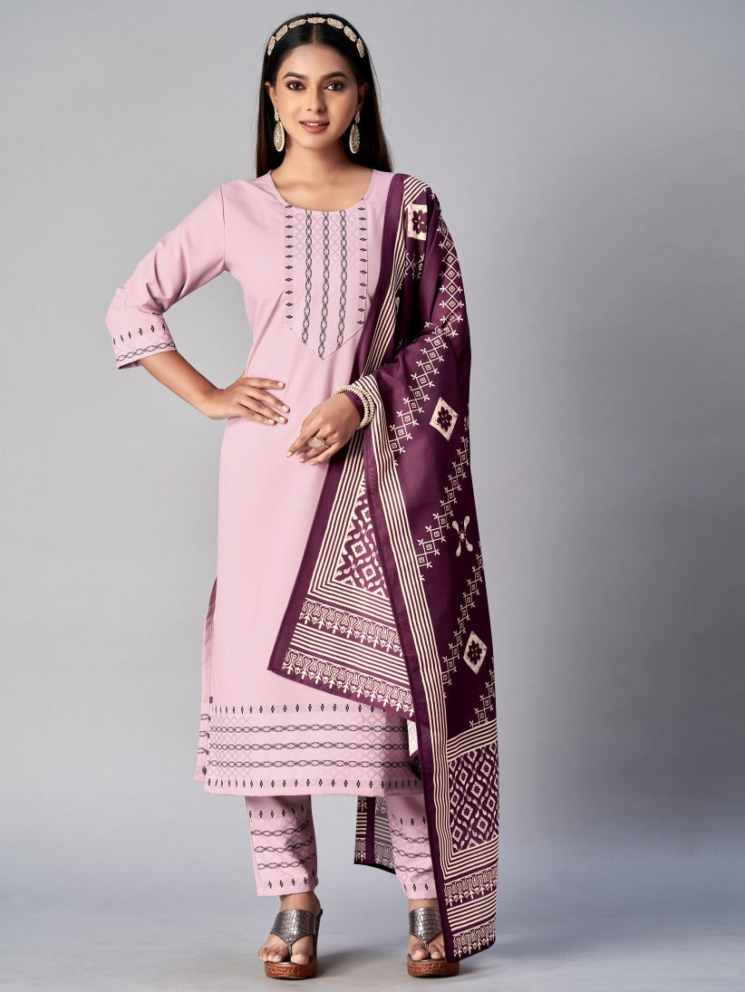 Pure Cotton Salwar Suits (3 Piece )