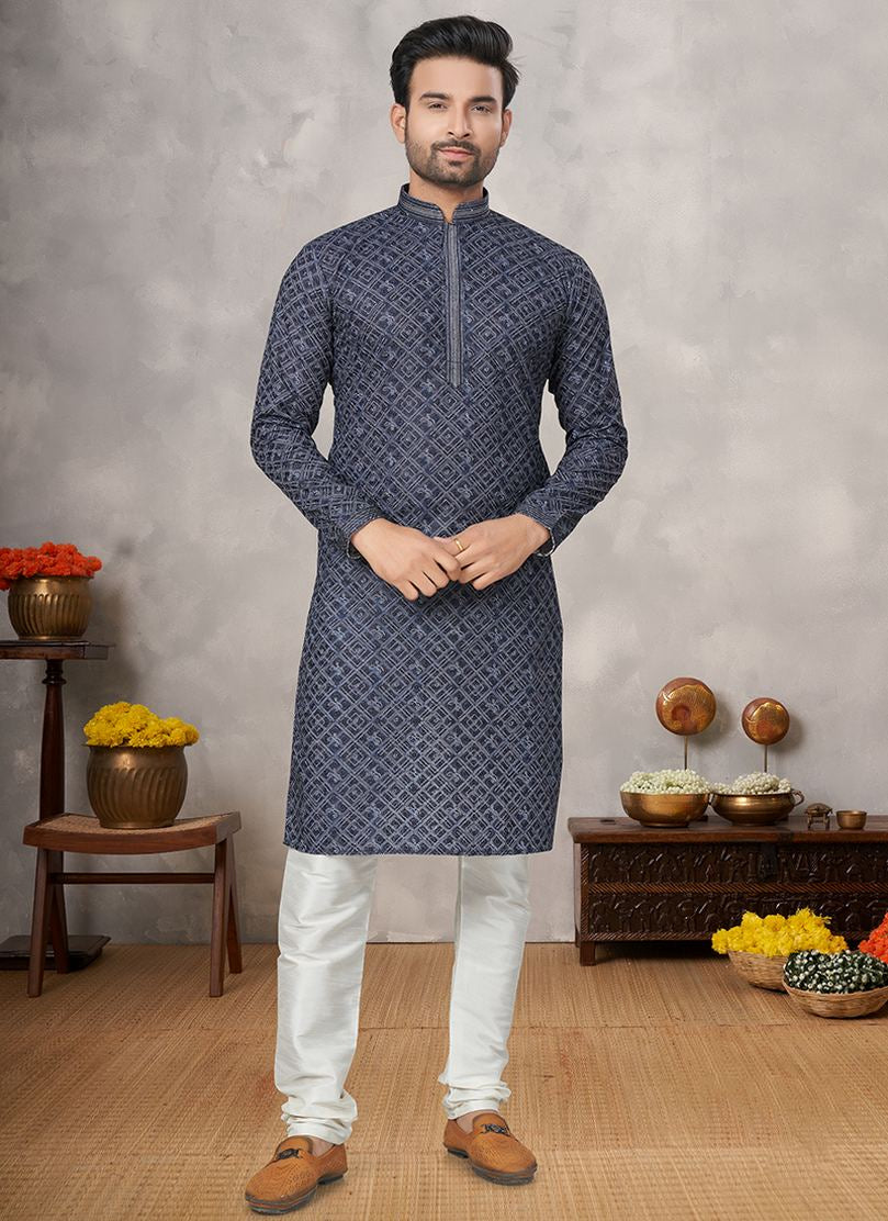 Cotton Kurta Pyjama