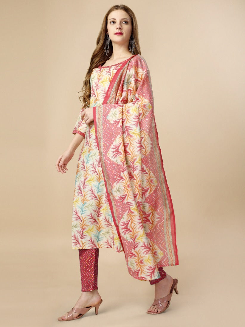 Pure Cotton Salwar Suits (3 Piece )