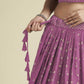 New Semi Stitiched Georgette Lehenga Choli