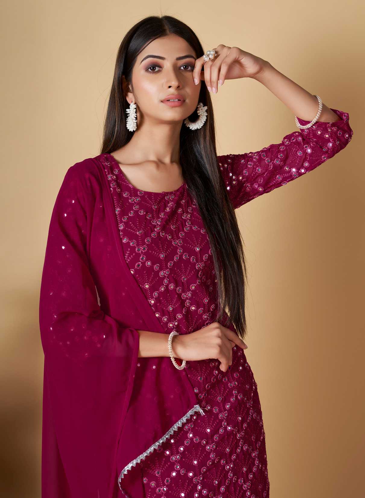 Sharara kurta With Duppatta