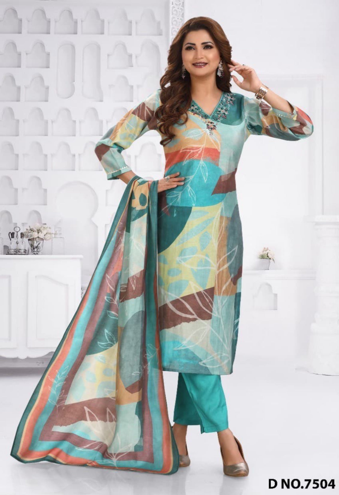 Silk Salwar Suits (3 Piece )