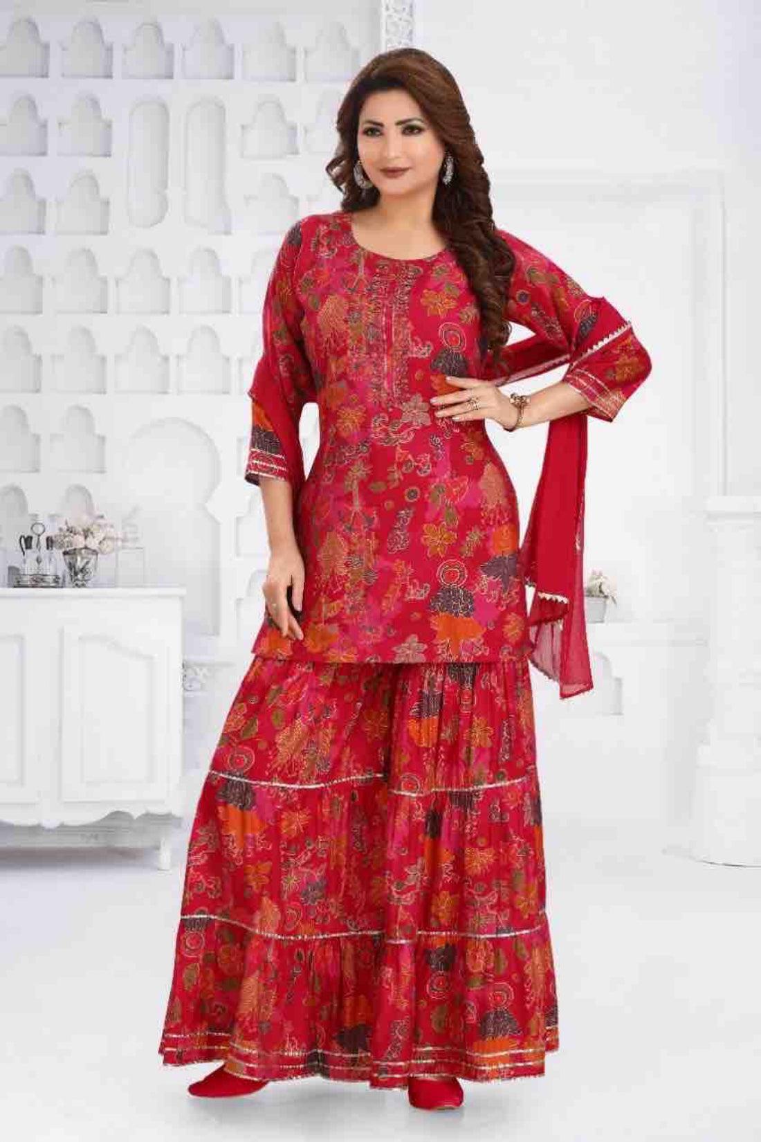 Cotton Gharara Suits