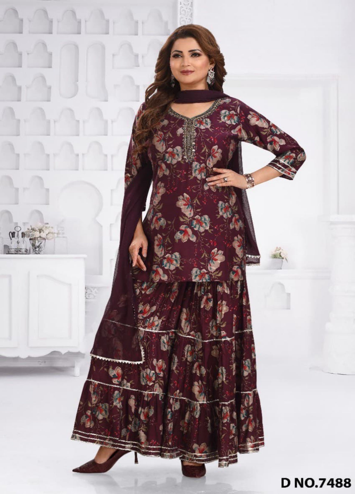 Cotton Gharara Suits