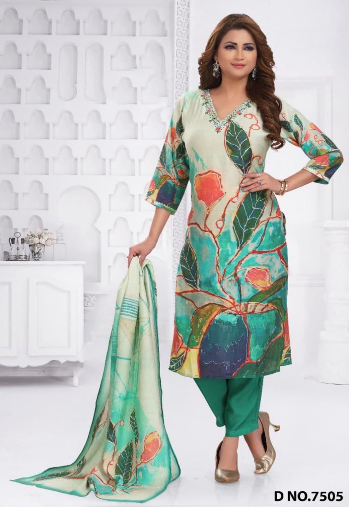 Silk Salwar Suits (3 Piece )