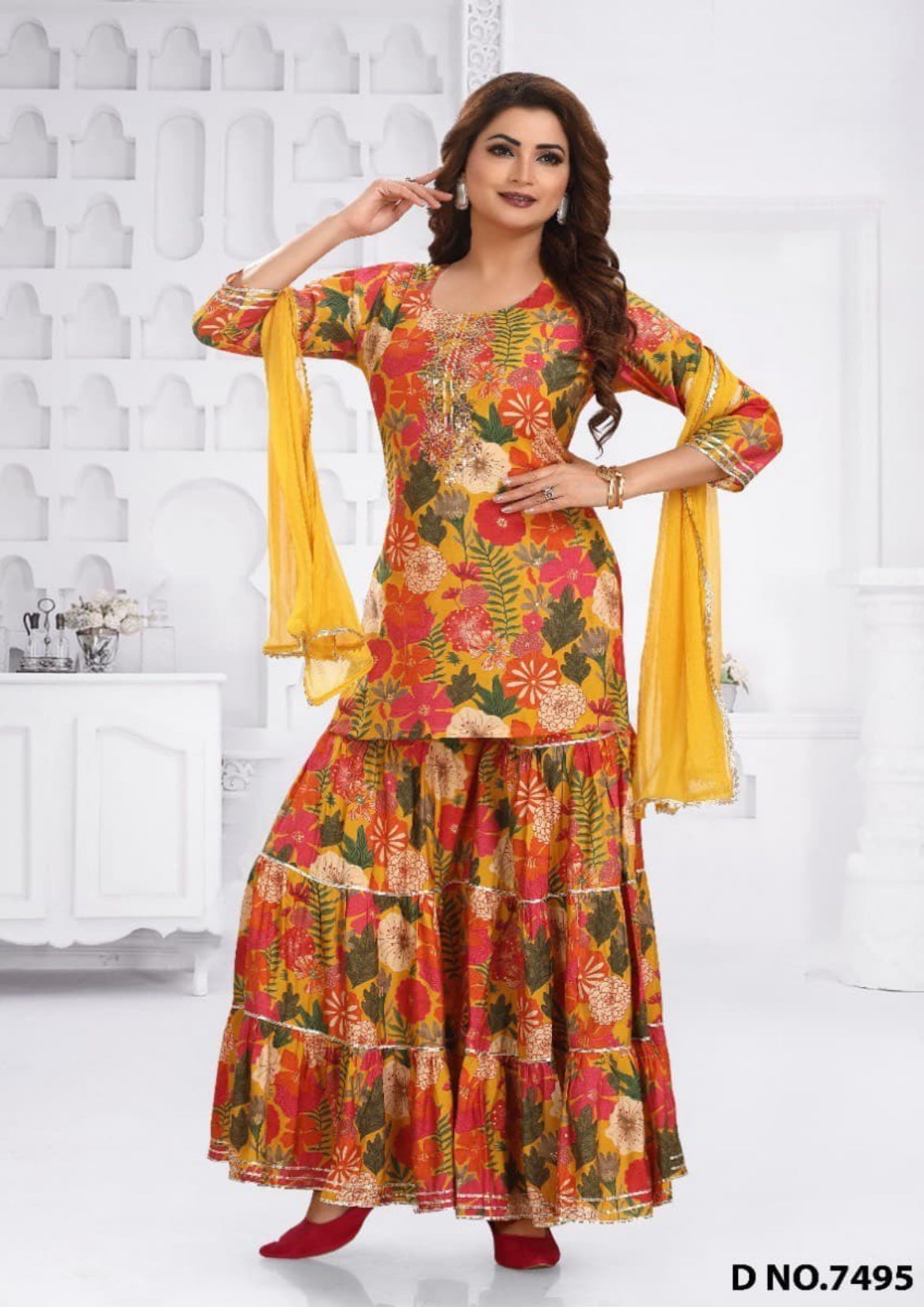 Cotton Gharara Suits