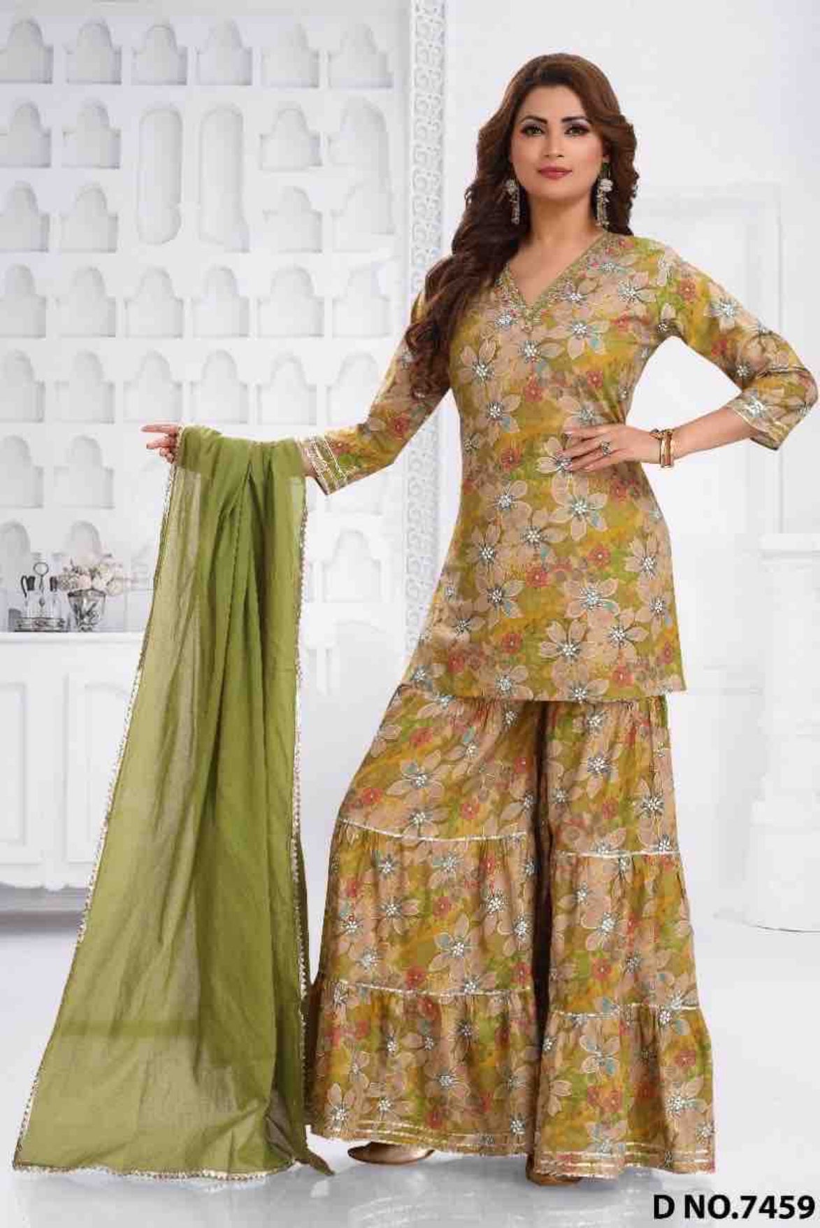 Cotton Gharara Suits