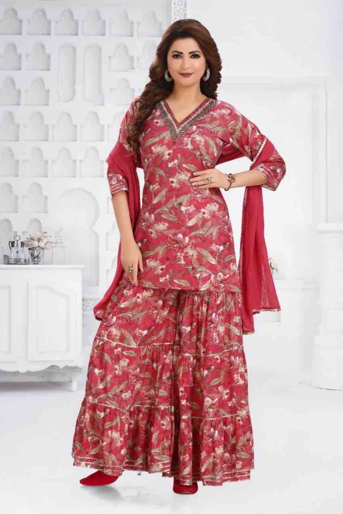 Cotton Gharara Suits