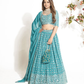 New Semi Stitiched Georgette Lehenga Choli