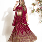 New Semi Stitiched Georgette Lehenga Choli