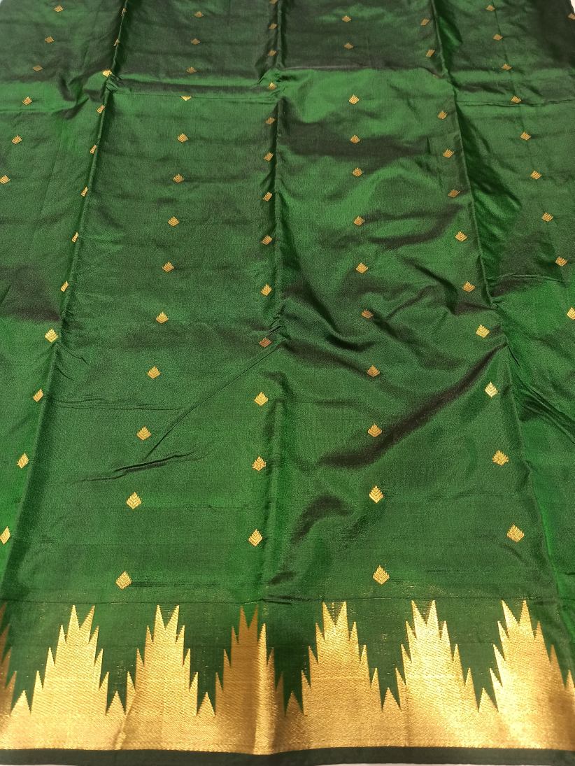 Pure kadial Silk Saree