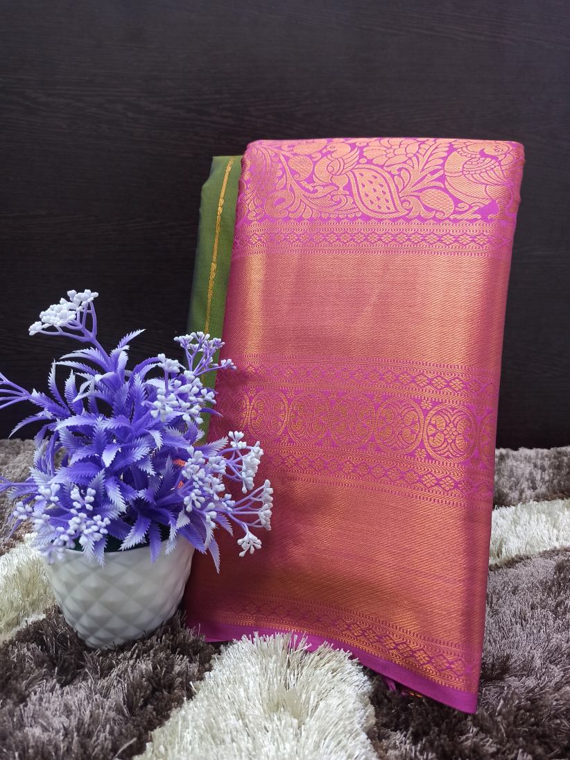 Kanchi Mix Silk Saree