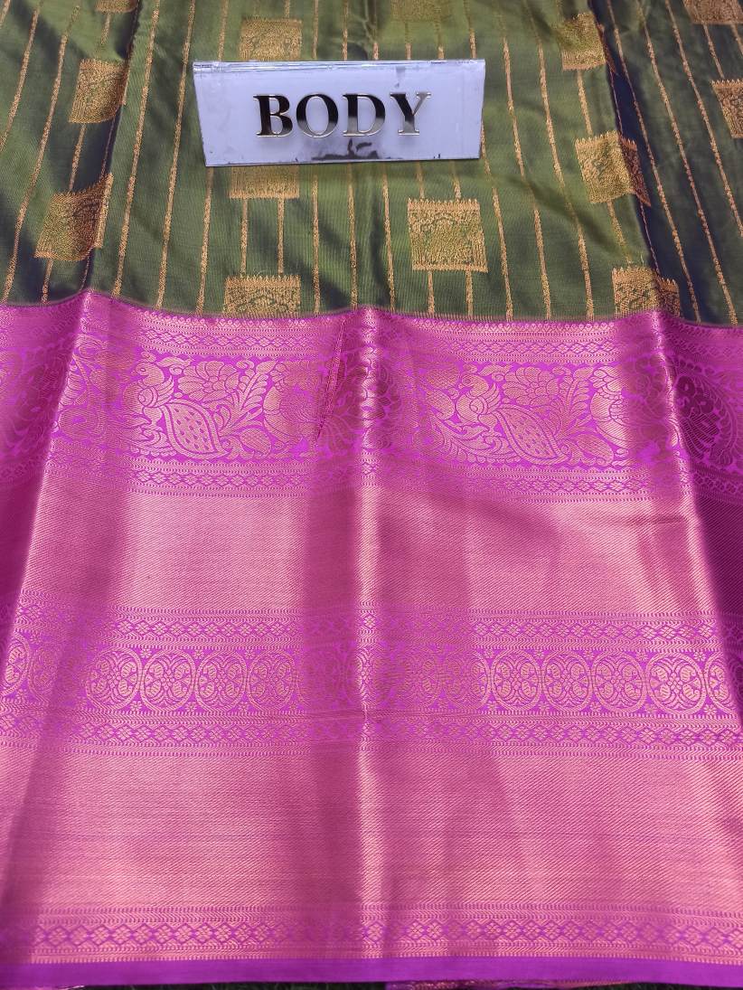 Kanchi Mix Silk Saree