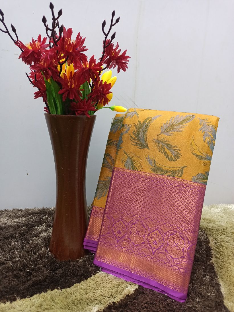 Kanchi Mix Silk Saree